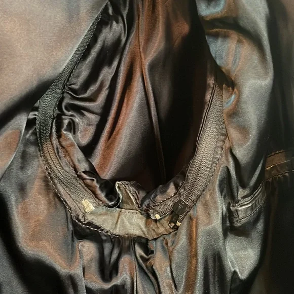Mens Genuine Leather (Shell) Leather Jacket.EUC.